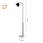 Nordic Simple Design Modern E26 Base LED Floor Standing Lamp Multi-Angle Iron Body for Living Room Bedroom Wholesale Factory - 图片 8