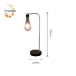Factory Newly Nordic Minimalist Simple Bedroom Table Lamp Home Decor Hotel Bedside Desktop Study Lighting - 图片 10