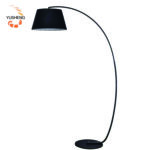 Scandinavian Style Linen Cover Standing Lamp European Bedroom Bedside Living Room Sofa Hardware Material E27 Floor Lamp
