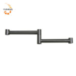 11.5mm 116+116mm Swing Arm +16mm Iron Fittings White Chrome