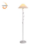 Customizable Cream Aesthetic Floor Lamp Coat Rack