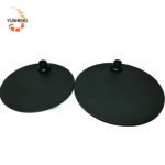 150-180mm Adjustable 3mm Thick Matte Black Round Disc