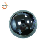 80mm Ceiling Semi-Circular Base with Mounting Plate - Bright Chrome Finish - 图片 2