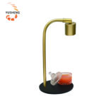 15.5mm Diameter Universal Joint Lamp Body - 375mm Curved Pipe + 150mm Base (Golden Sand Copper)