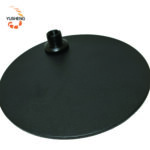 150-180mm Adjustable 3mm Thick Matte Black Round Disc - 图片 2