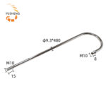 9.3x480mm Double-Headed Single Bent Tube - 图片 6