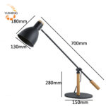 Flexible Desk Lamp Arm - Stable Positioning & Smooth Adjustment - 图片 2
