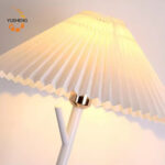Customizable Cream Aesthetic Floor Lamp Coat Rack - 图片 3