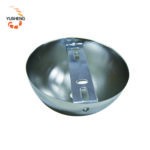 80mm Ceiling Semi-Circular Base with Mounting Plate - Bright Chrome Finish - 图片 3