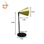 10.5mm直径万向节灯体 – 245mm灯管 + 120mm底座 哑光黑 - 图片 3