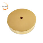 Stamped and spun iron discs, flat discs, straight-edge discs, ceiling-mounted discs