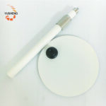 19x190+15.5x190mm Sanded Matte White Telescopic Pipe for Lighting - 图片 4