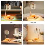Fashion Design Multi-Functional Home Aromatherapy Lamp Custom Adjustable Highly Durable Metal Desk Lamp - 图片 8